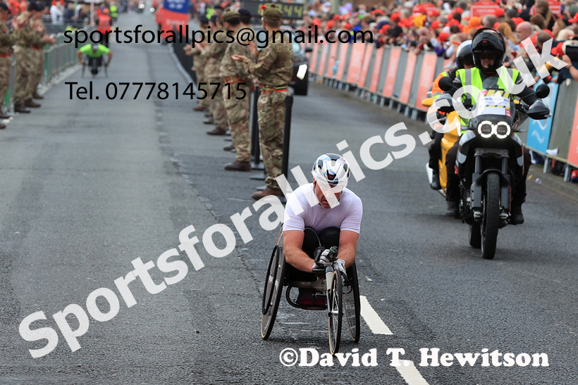 Great North Run Wheelchair, 2025 AJ Bell Great North Run. Photo: David T. Hewitson/Sports for All Pics